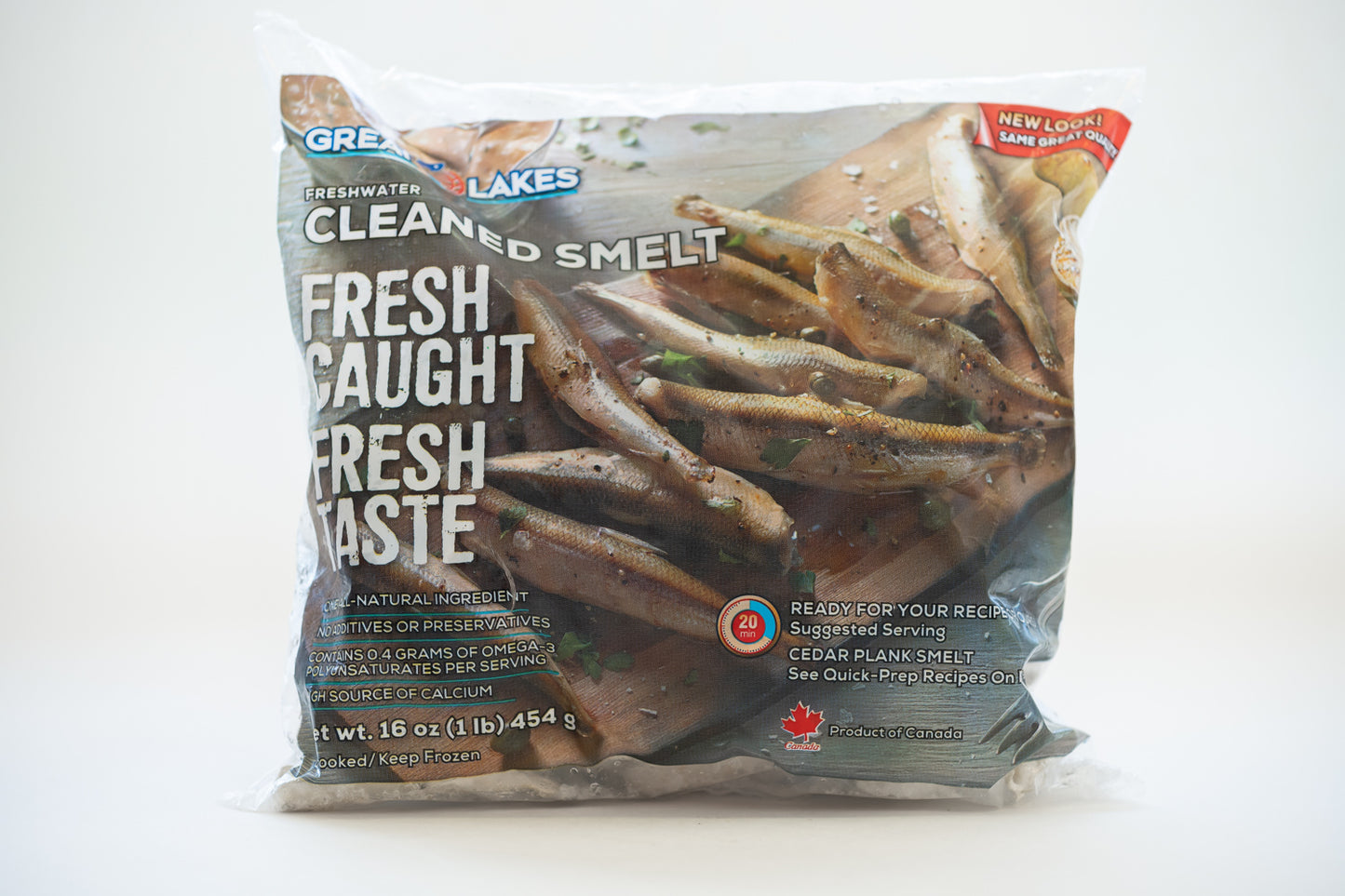 Great Lakes brand Cleaned Smelt